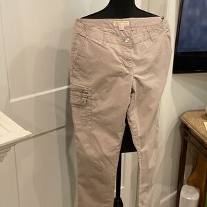 Michael Kors Women's Straight Leg Jeans - Beige